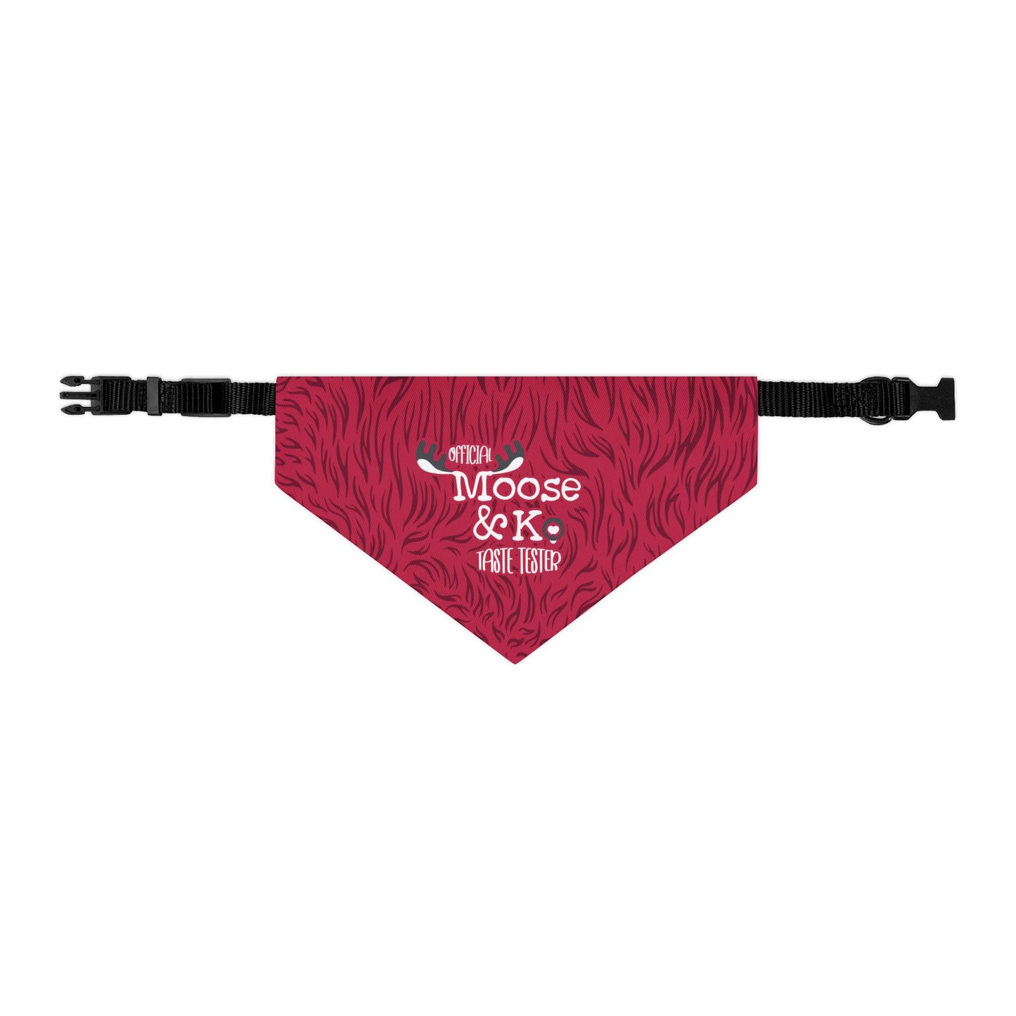 Moose & Ko. Pet Bandana Adjustable Collar for Dogs