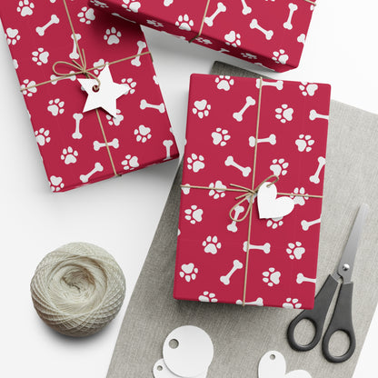 Dog-Themed Gift Wrap Paper for Pet Lovers