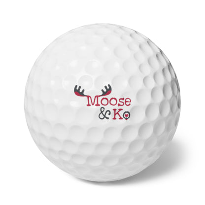 Moose & Ko. Golf Balls Set