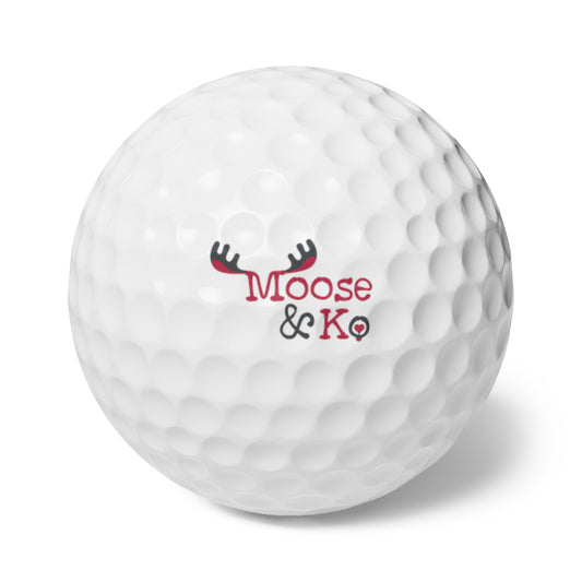 Moose & Ko. Golf Balls Set