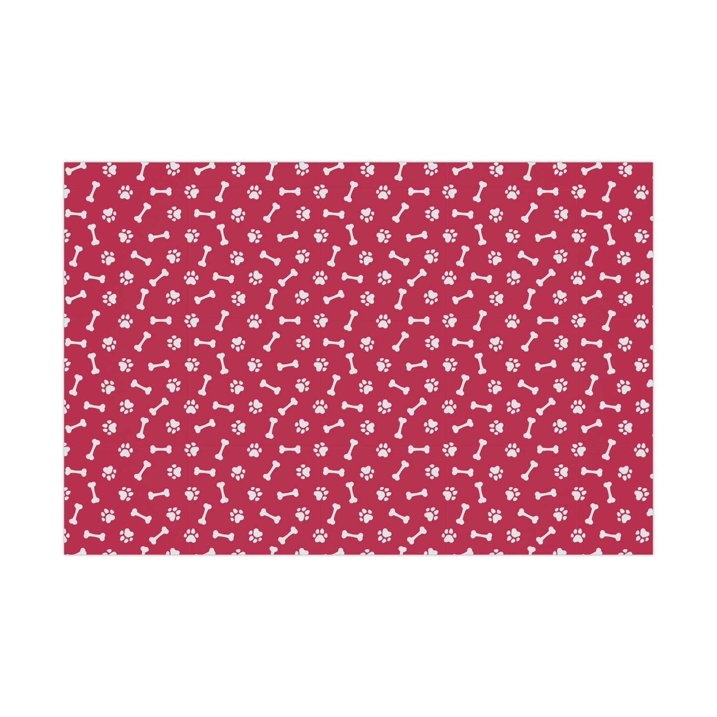 Dog-Themed Gift Wrap Paper for Pet Lovers