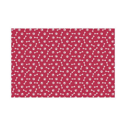 Dog-Themed Gift Wrap Paper for Pet Lovers