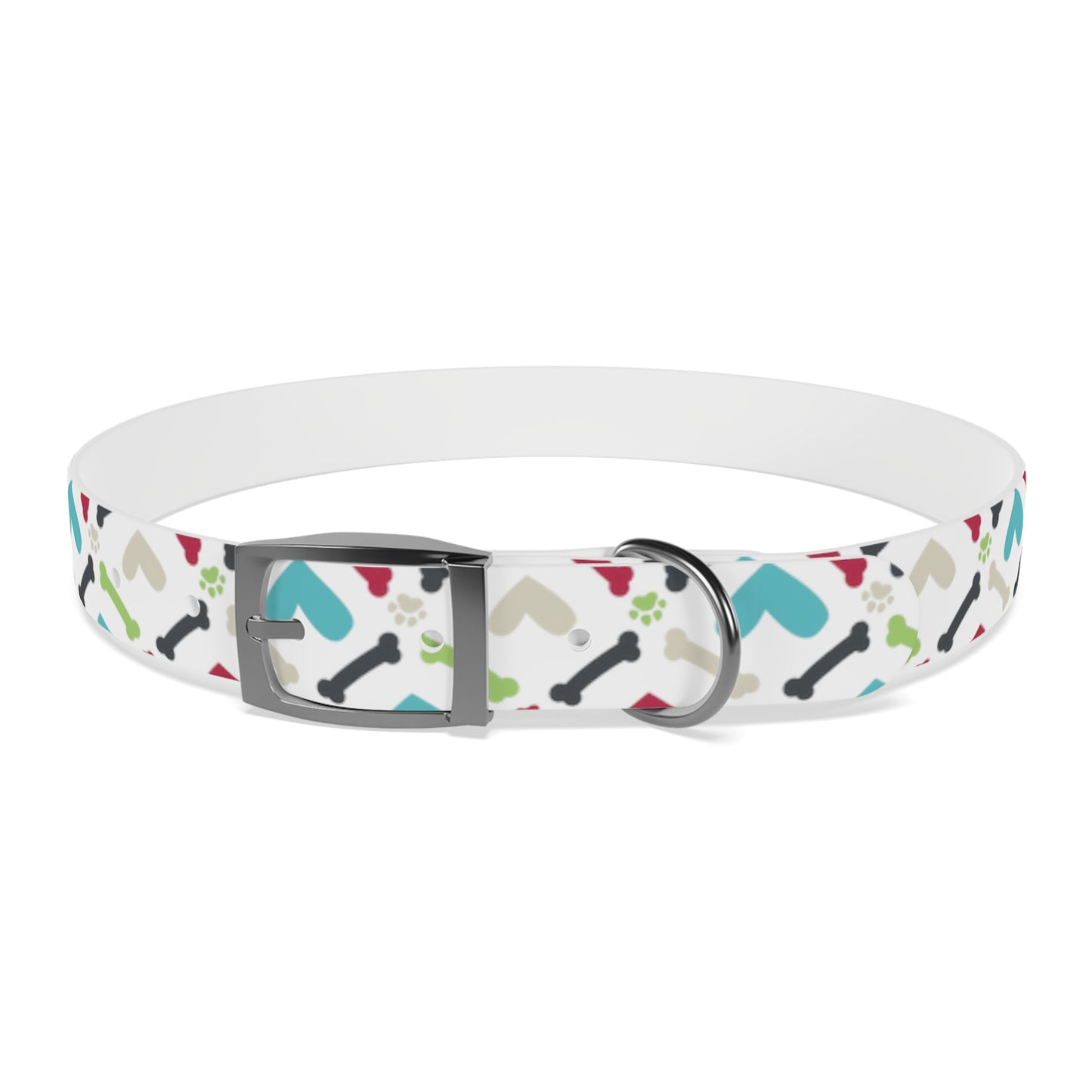 Bones, Paw prints and Hearts Oh My! Dog Collar