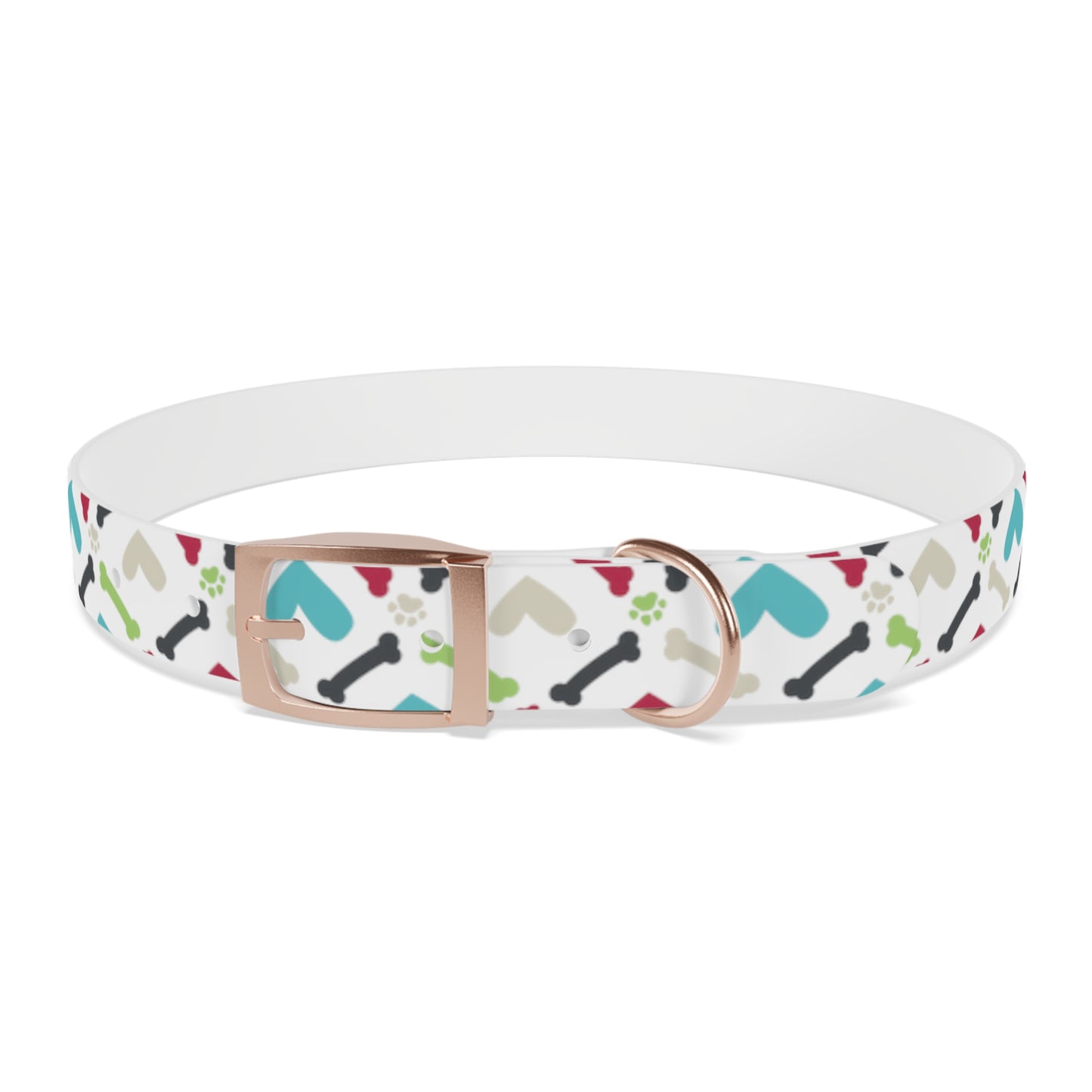 Bones, Paw prints and Hearts Oh My! Dog Collar