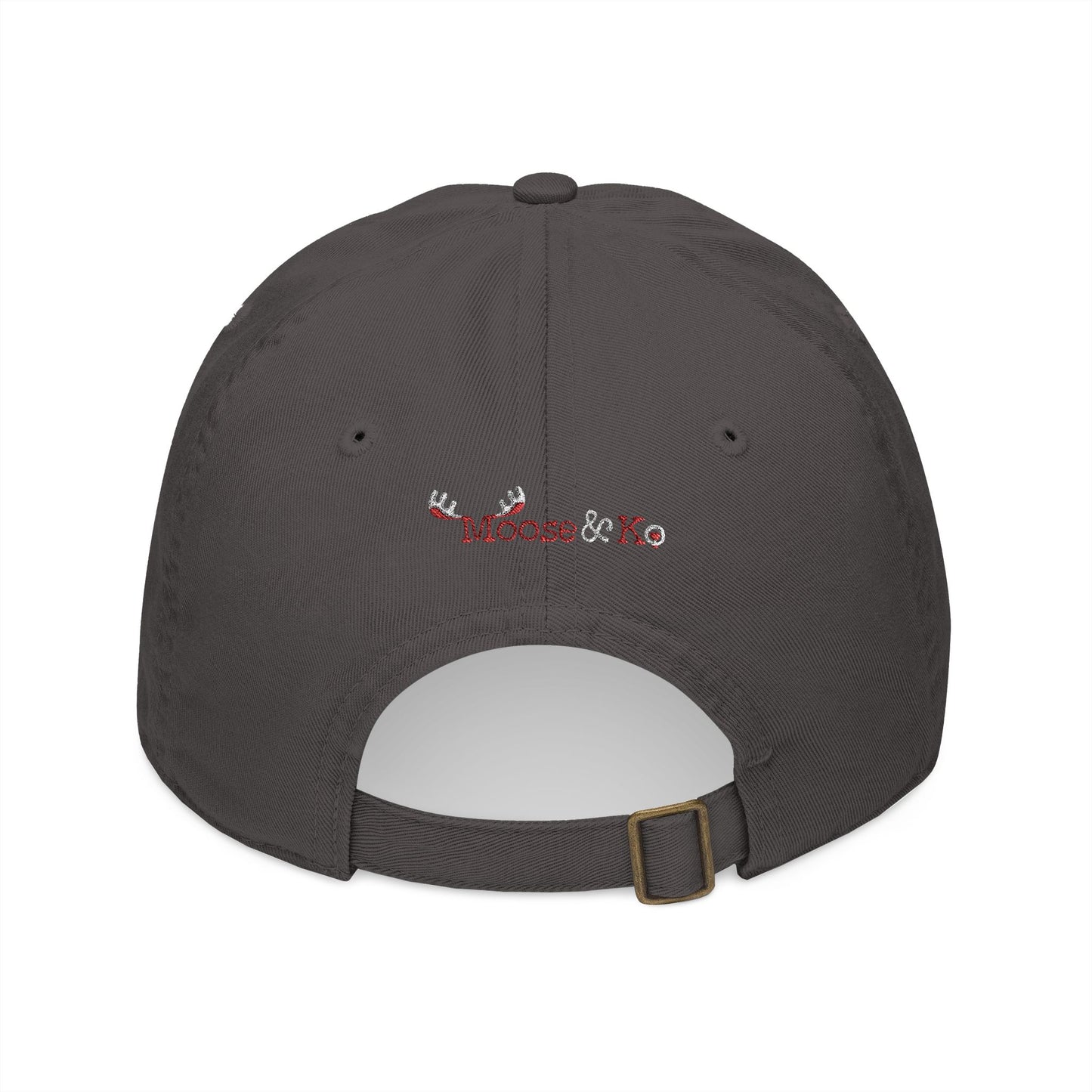 Moose & Ko. Embroidered Baseball Cap ~ Eco-Friendly 100 % Organic Cotton