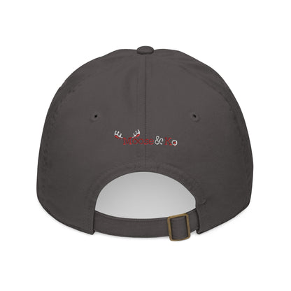 Moose & Ko. Embroidered Baseball Cap ~ Eco-Friendly 100 % Organic Cotton