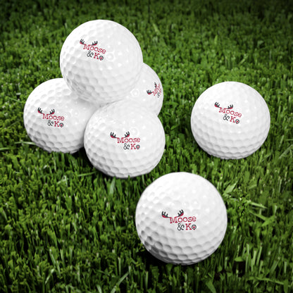 Moose & Ko. Golf Balls Set