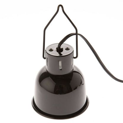 Zoo Med Nano Dome Lamp Fixture Black 4 in