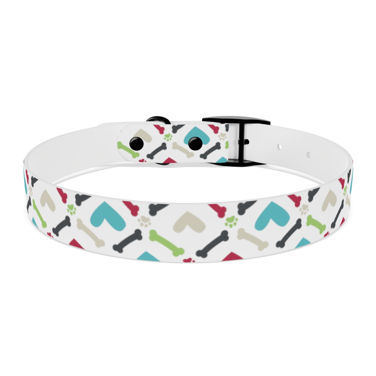 Bones, Paw prints and Hearts Oh My! Dog Collar