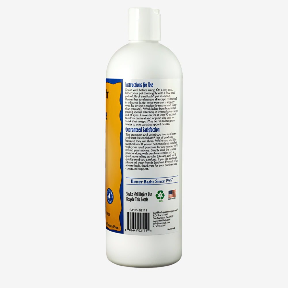 Earthbath Oatmeal & Aloe Shampoo, Vanilla & Almond 1ea/16 oz