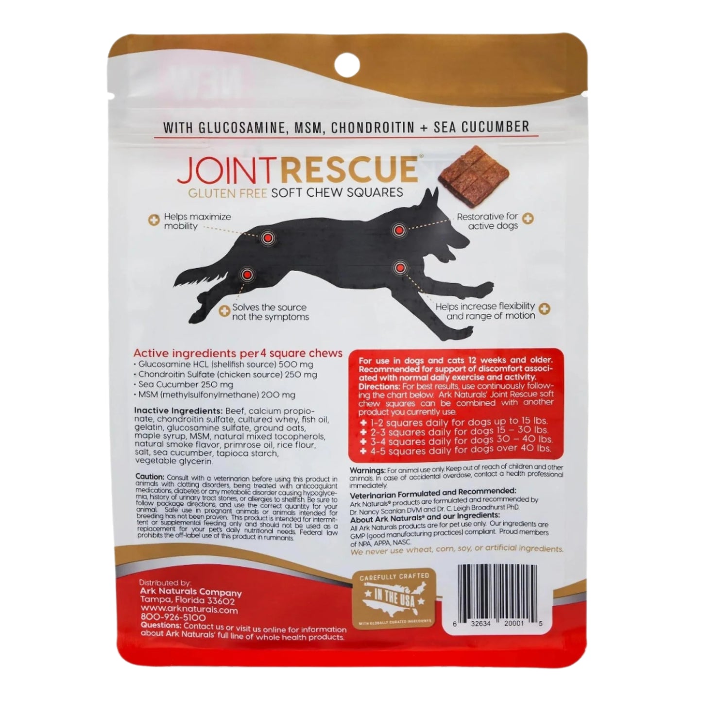 Ark Naturals Dog Joint Rescue Beef 9Oz