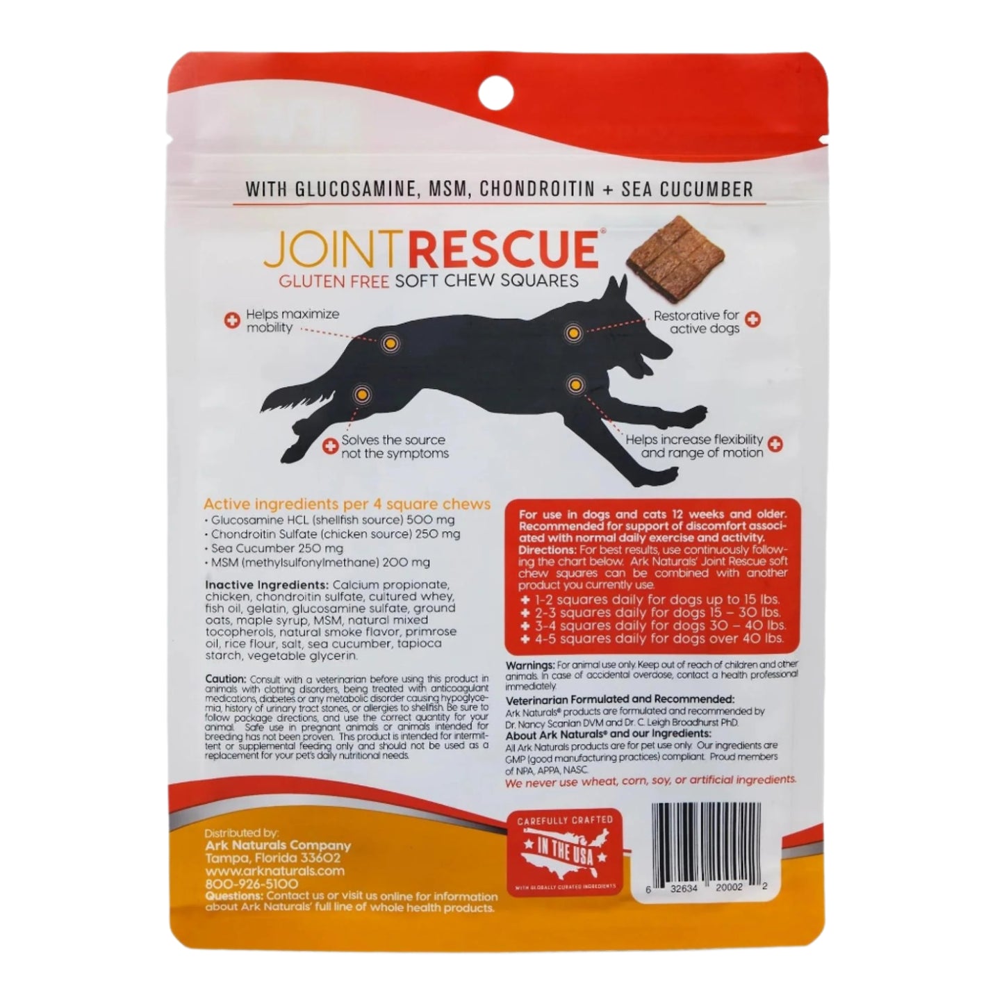 Ark Naturals Dog Joint Rescue Chicken 9Oz