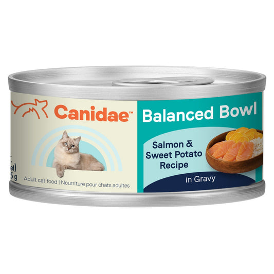 CANIDAE Balanced Bowl Canned Cat Food Salmon & Sweet Potato 3oz