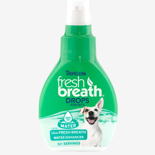 TropiClean Fresh Breath Oral Care Water Additive for Dogs 1ea/2.2 fl oz