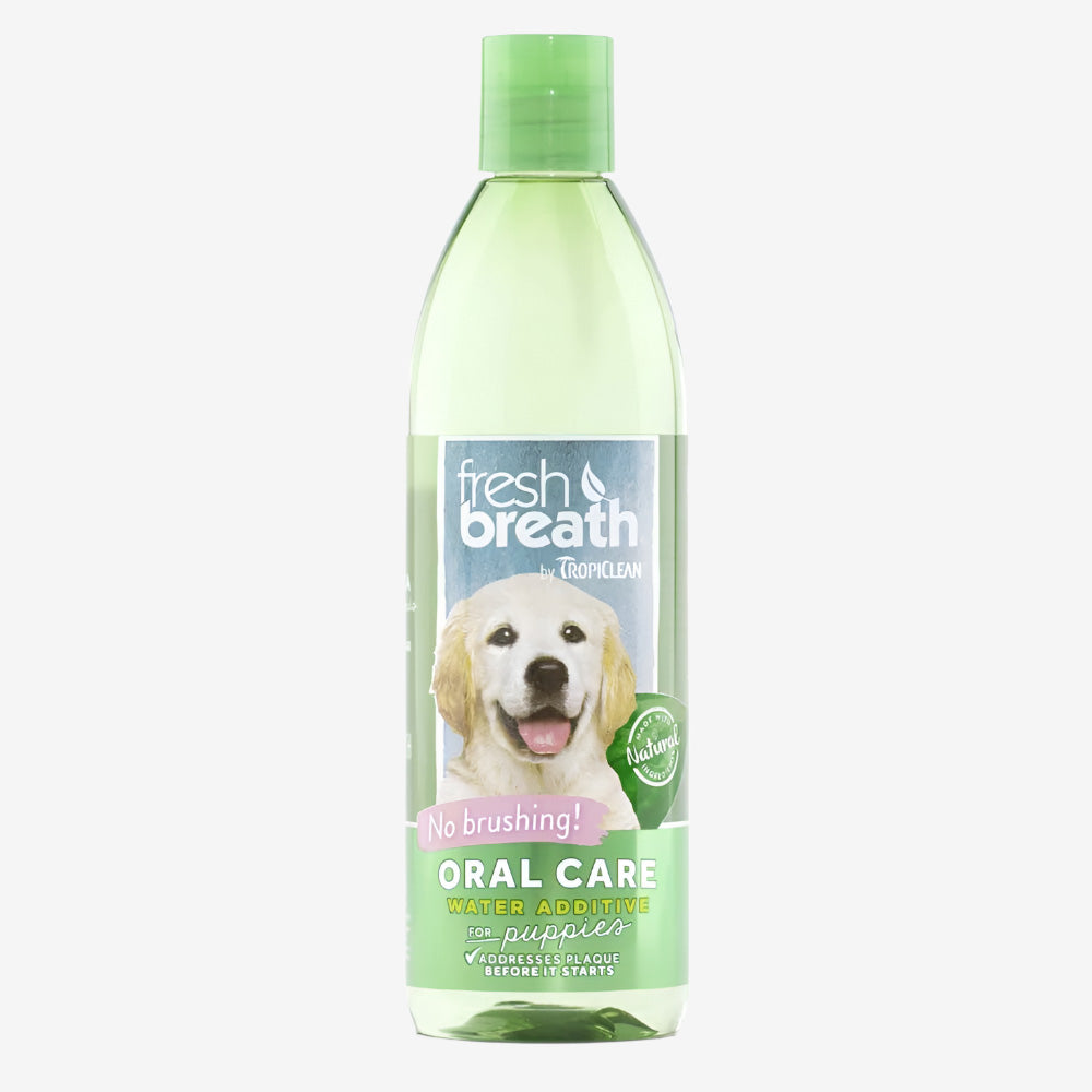 TropiClean Fresh Breath Oral Care Water Additive for Puppies 1ea/16 fl oz