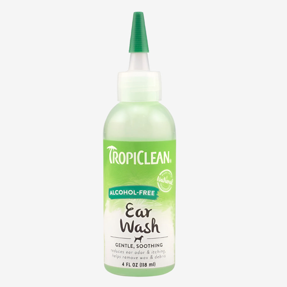 TropiClean Alcohol Free Ear Wash 1ea/4 fl oz