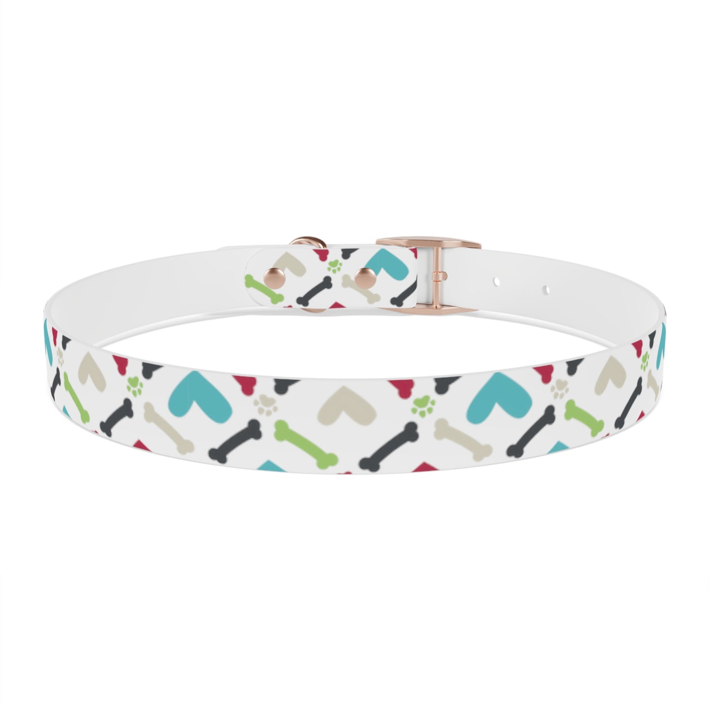 Bones, Paw prints and Hearts Oh My! Dog Collar