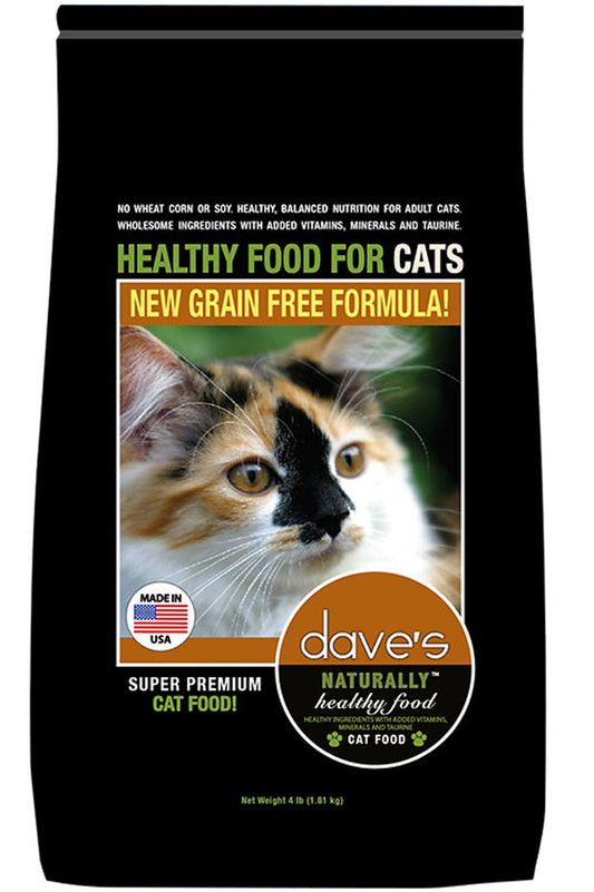 Dave's Pet Food Naturally Healthy Adult Dry Cat Food 4 lbs