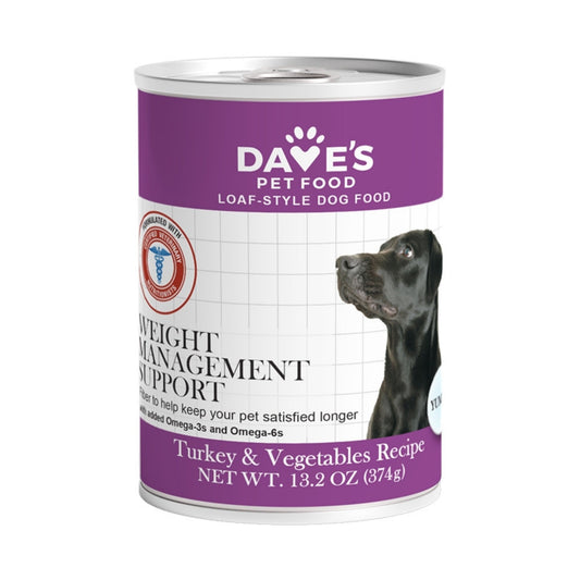 Dave's Pet Food Dog Weight Management Support 13.2 oz (Case of 12)