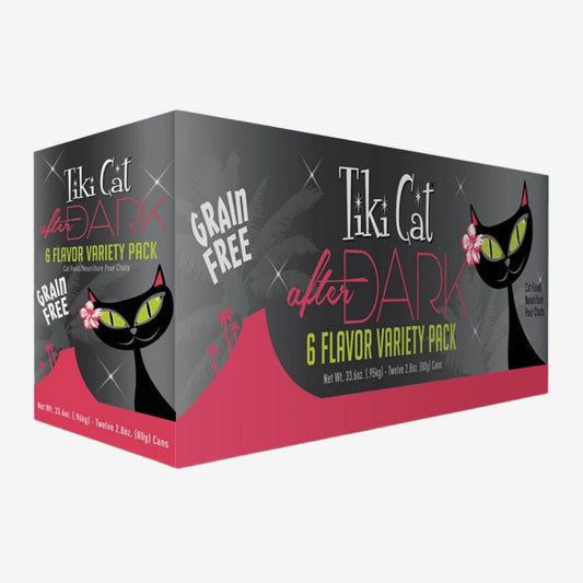 Tiki Pets Cat After Dark 5.5oz. Variety Pack (Case of 8)
