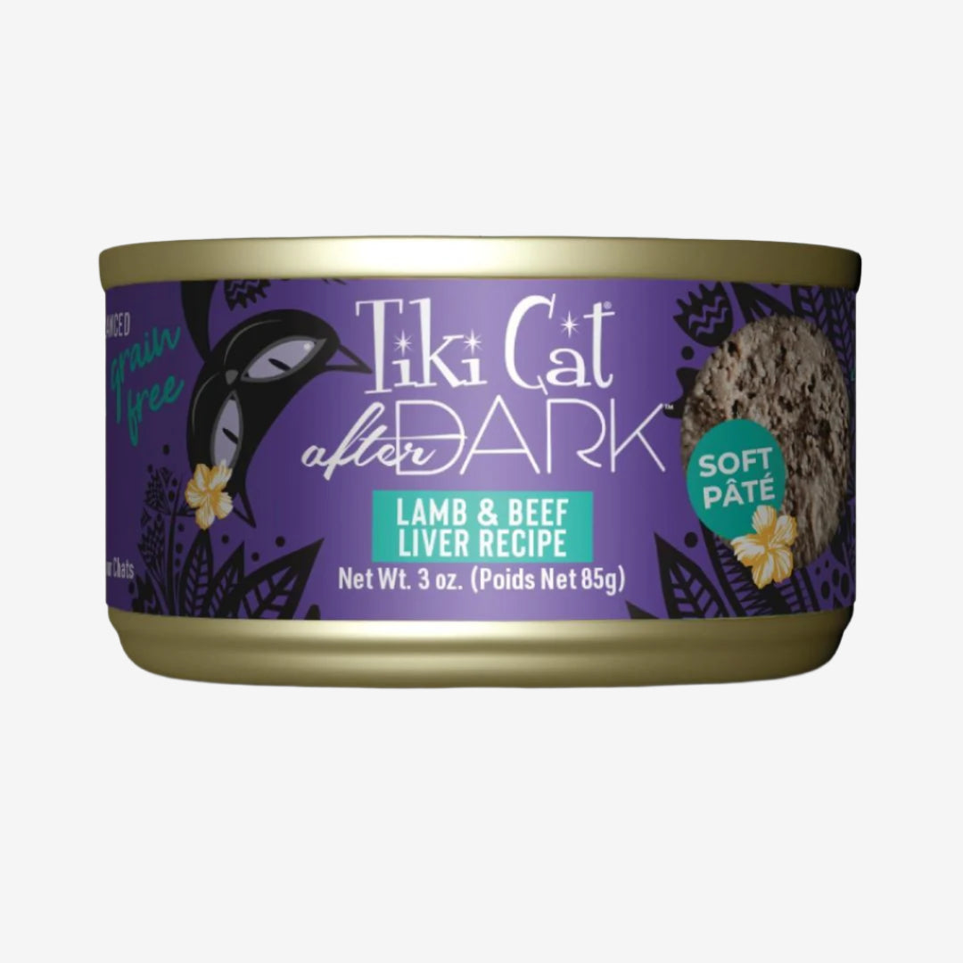 Tiki Pet Cat After Dark Pate Lamb 3Oz (12 per unit)