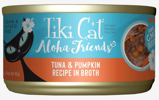 Tiki Pets Cat Aloha Tuna Pumpkin 5.5oz. (Case of 8)