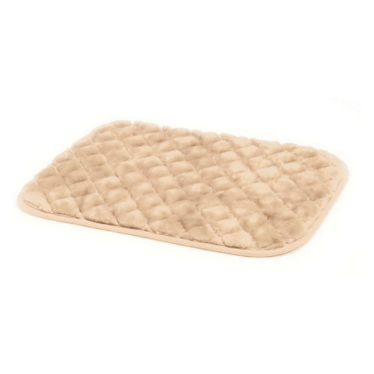 SnooZZy Quilted Kennel Dog Mat Natural LG