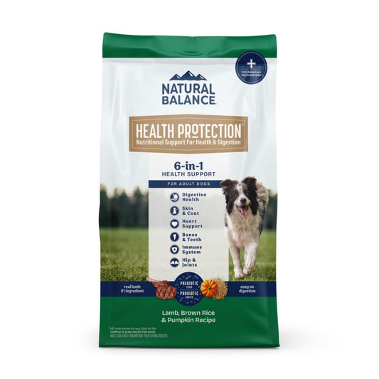 Natural Balance Pet Foods Health Protection Dry Dog Food Lamb, Rice & Pumpkin 24lb