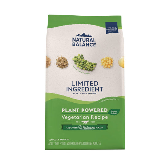 Natural Balance Pet Foods Limited Ingredient Plant Powered Vegan-Friendly Dry Dog Food 12lb