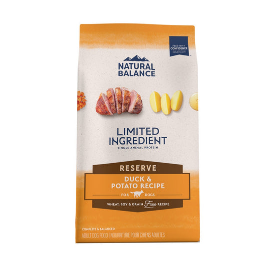 Natural Balance Pet Foods Limited Ingredient Reserve Grain Free Duck & Potato 22lb