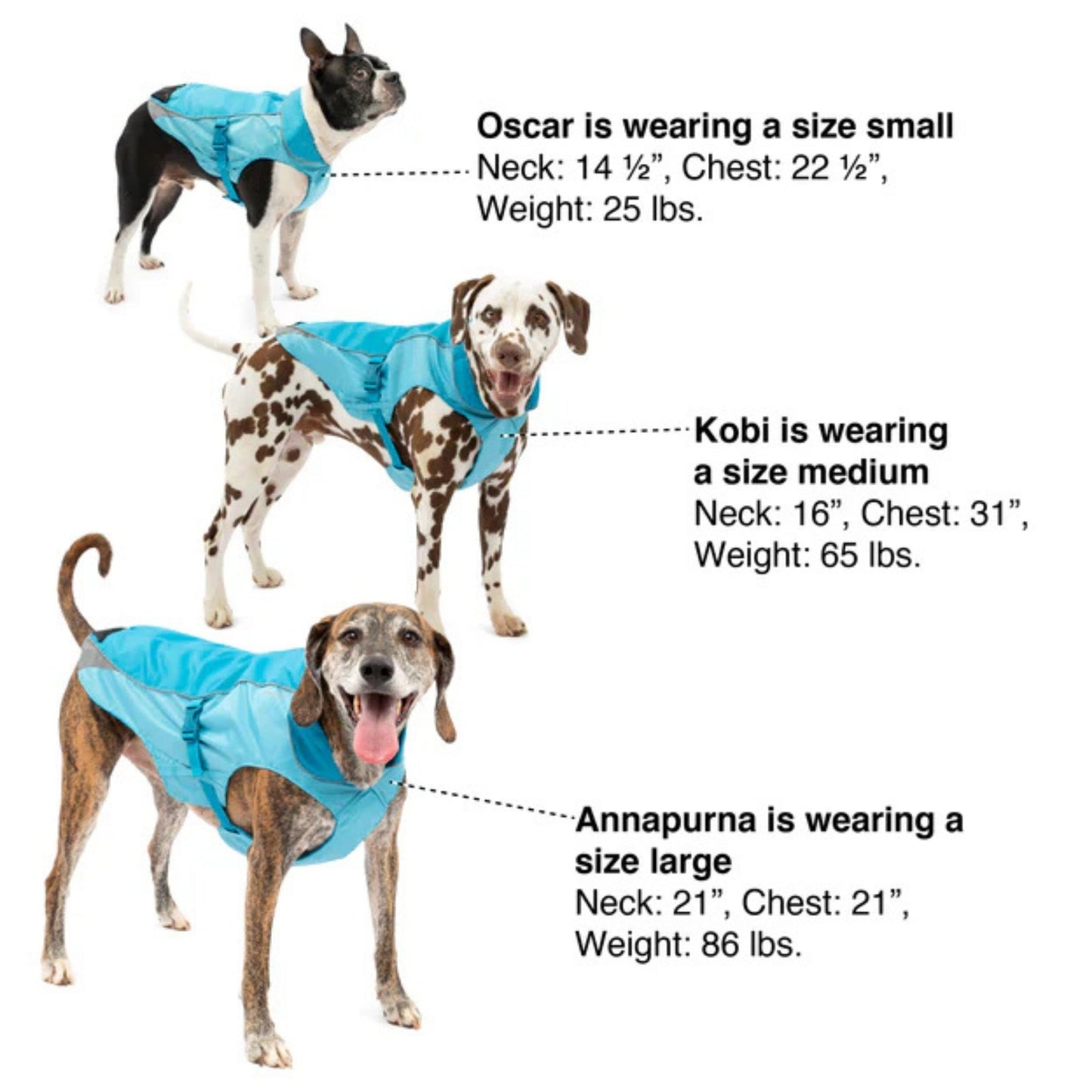 Kurgo Dog North Country Coat Blue Extra Large