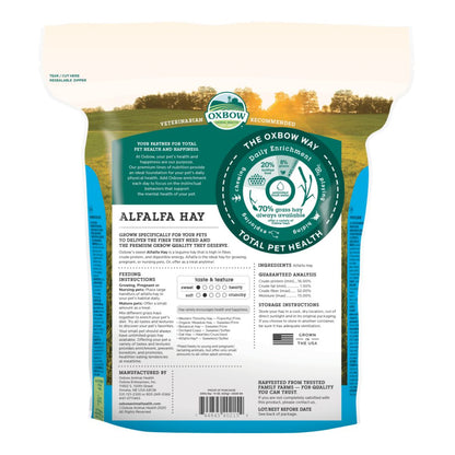 Oxbow Animal Health Alfalfa Hay Small Animal Treat 1ea/15 oz