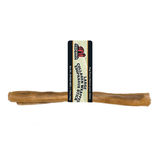 Redbarn Pet Products Redbarn Collagen Wrapped Esophagus Stick Dog Treat 30ea/Large, 30 ct