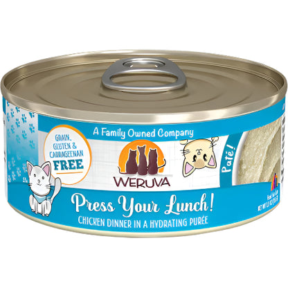 Weruva Cat Pate Press Dinner 5.5oz. (Case of 8)