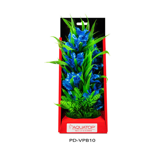 Aquatop Vibrant Passion Plant Blue 10in