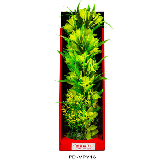Aquatop Vibrant Passion Plant Yellow 16in
