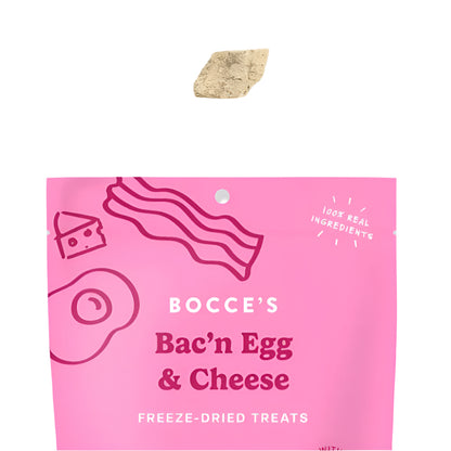 Bocce's Bakery Dog Freeze Dried Bac'N Egg & Cheese Treat 3oz.