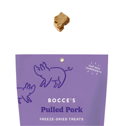 Bocce's Bakery Dog Freeze Dried Pulled Pork Treat 3Oz