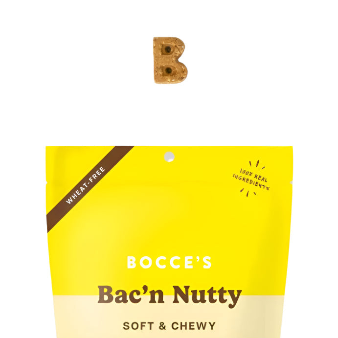 Bocce'S Bakery Dog Soft & Chewy Bacon Nutty 12oz.