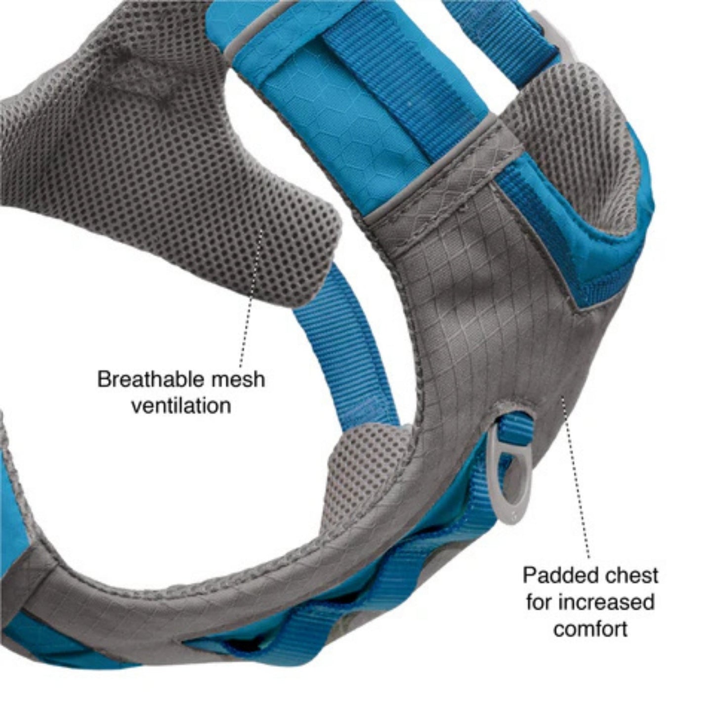 Kurgo Dog Journey Air Harness Red Small