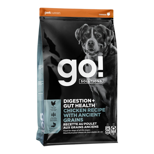 Go! Dog Digestion & Gut Health Chicken Ancient Grain 3.5Lb