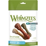 Whimzees Brushzees Sm 12.7 oz Bag