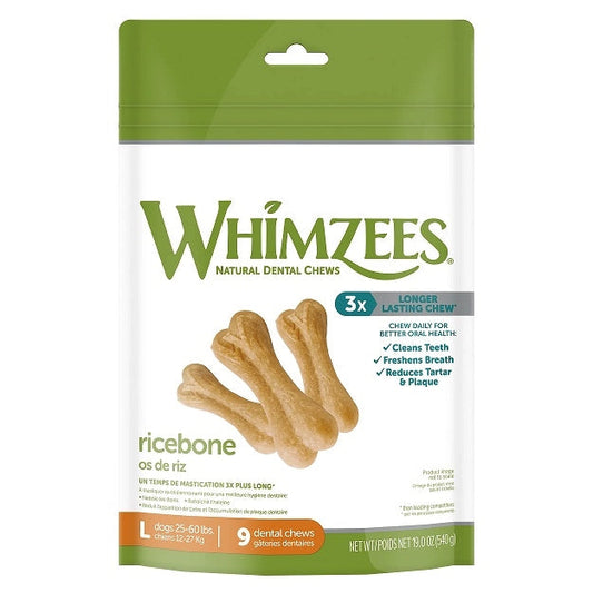 Whimzees Ricebone 19 oz Bag