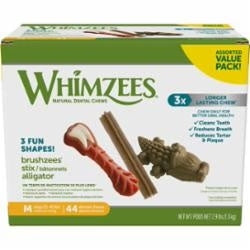Whimzees Dog Value Box Md 46.6 oz