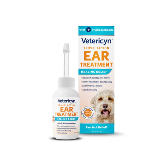 Vetericyn Triple-Action Ear Treatment Healing Relief 1ea/1.5 oz