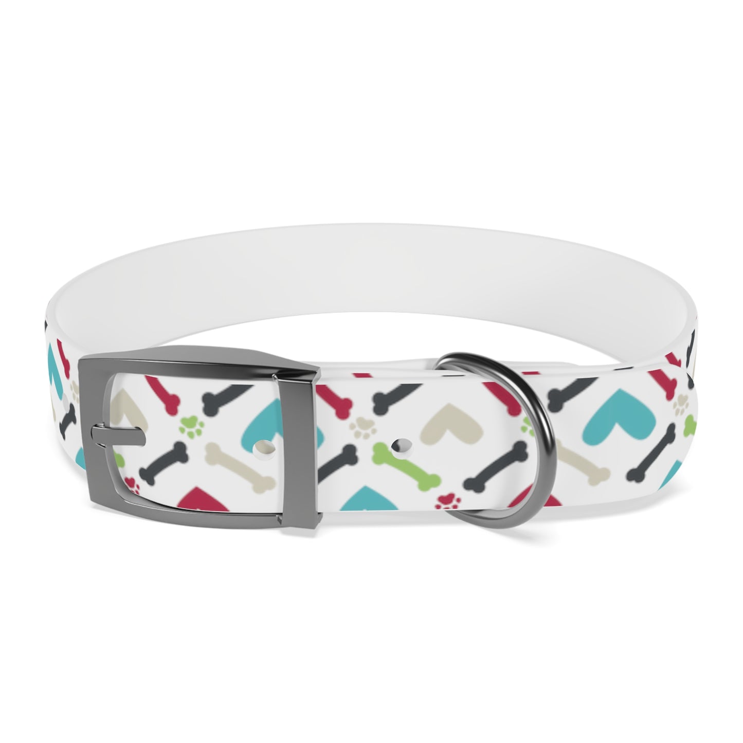 Bones, Paw prints and Hearts Oh My! Dog Collar