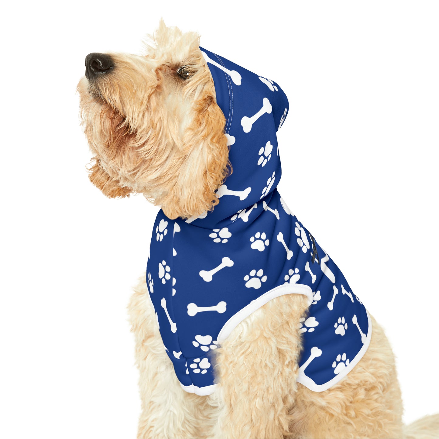 Spill the Treats Navy Blue Pet Hoodie