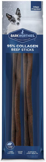 Barkworthies Collagen Stick Wrapped w/ Chicken Dog Treat 10ea/12 in