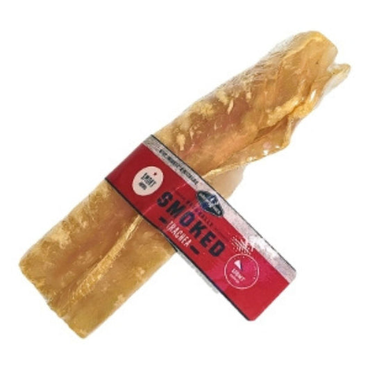 Barkworthies Smoked Trachea Dog Treat 12ea/1112 in