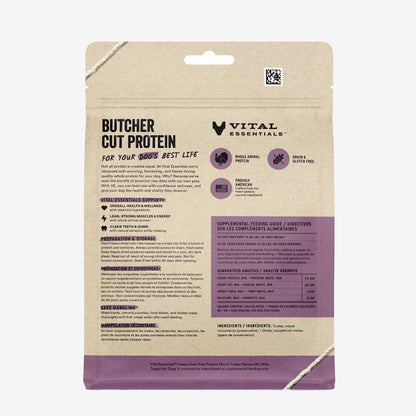 Vital Essentials Dog Freeze Dried Topper Turkey 6oz.